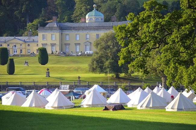 Camping at Somersault Festival