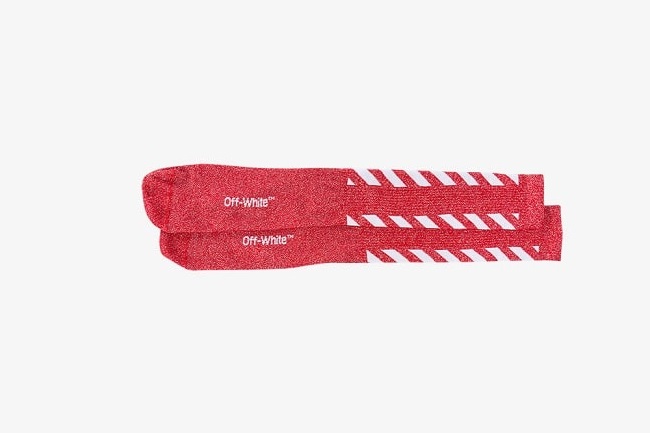 Off-White Red Tube Socks