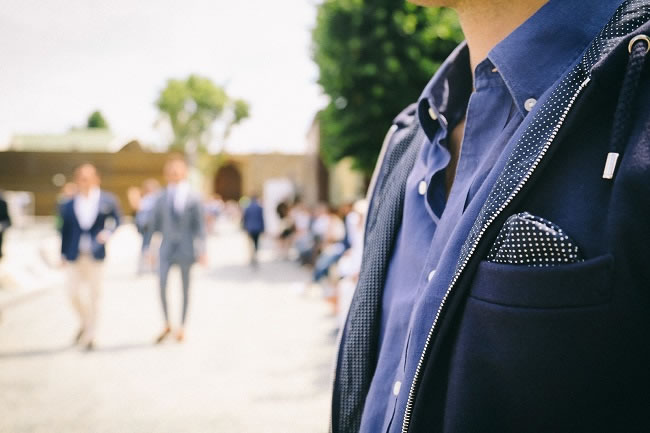 "I love showing people the pocket square for the first time"