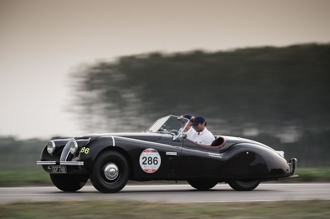 Jaguar Celebrates Another Successful Mille Miglia