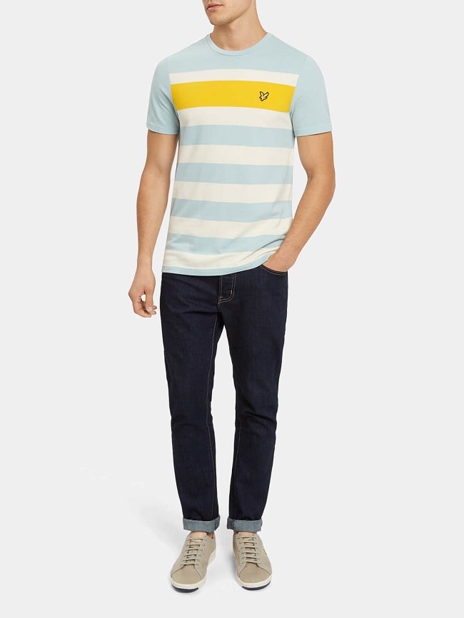 Textured Stripe T-Shirt