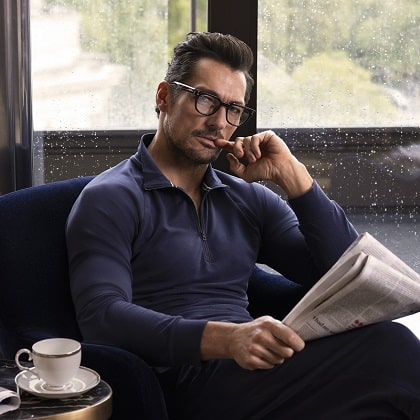 Introducing Hackett London x David Gandy Wellwear