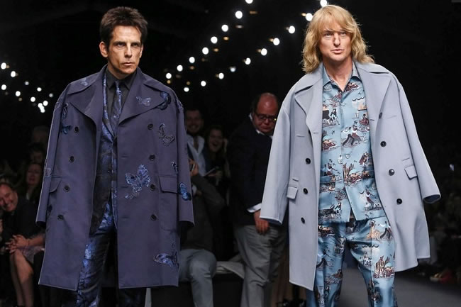 Zoolander Walk at the Valentino Paris Show