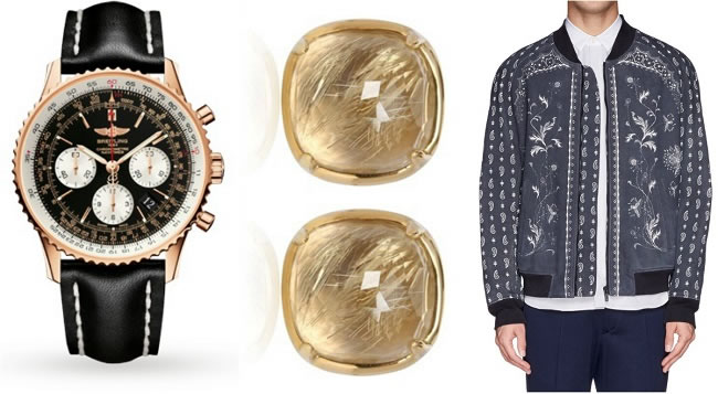 Breitling, Tateossian, Alexander McQueen