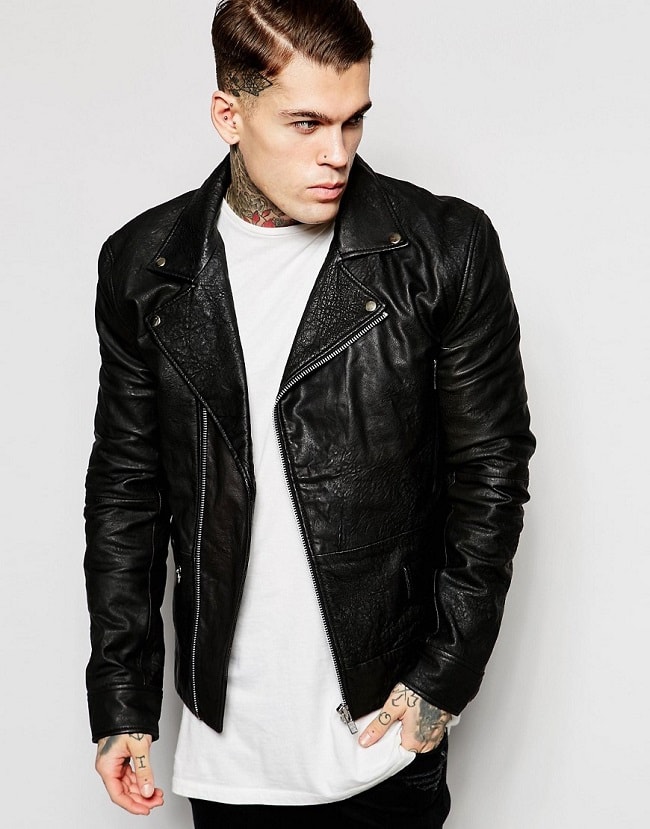 Leather Biker Jacket