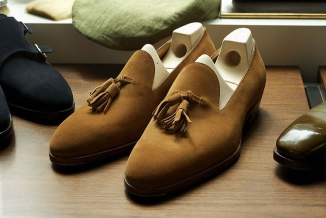 Suede Loafers