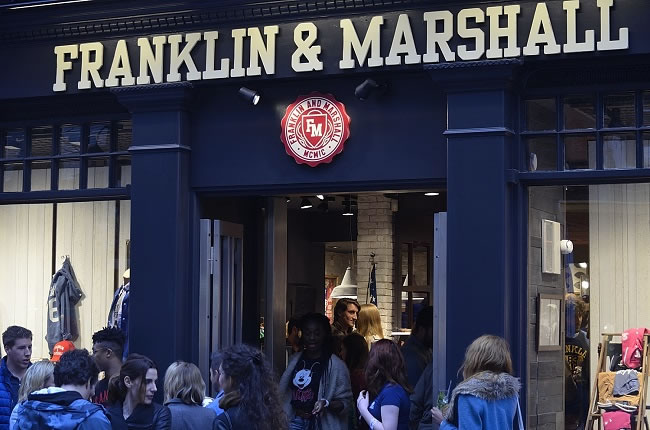 Franklin & Marshall Open Their First UK Store in London